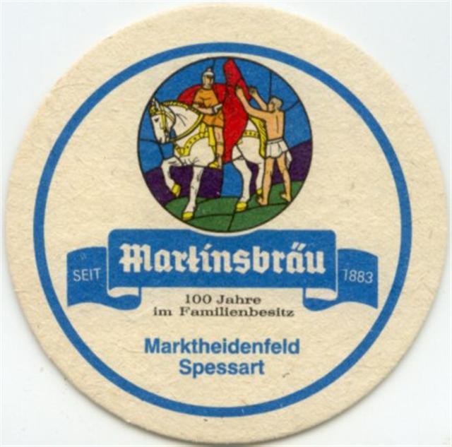 marktheidenfeld msp-by martins 100 jahre 1-3a (rund215-blauer ring) 